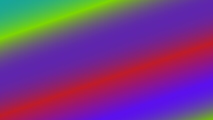 Diagonal gradient in vibrant red, purple, green hues