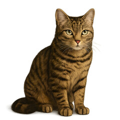 Obraz premium Tabby Cat Portrait