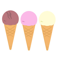 アイスのイラスト