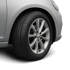 Obraz premium Car Wheel and Tire