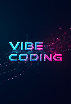 Vibe Coding Digital Background