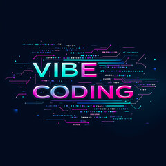 Vibe Coding Digital Background