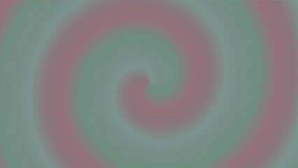Soft, swirling pastel spiral in muted pinks and greens