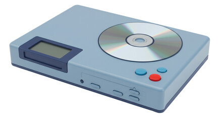 Fototapeta premium Isolated Cd Player