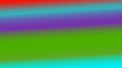 Diagonal stripes of vibrant, blended colors; red, teal, purple, and green hues create a smooth gradient effect