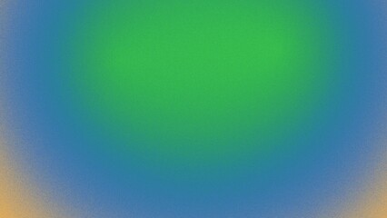 Soft gradient blend of green, blue, and orange hues