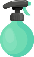 Barbers Shop Tools and Materials Graphic Illustration