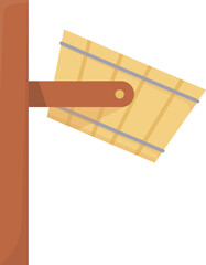 Spa and Sauna Items Graphic Illustration