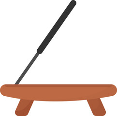 Spa and Sauna Items Graphic Illustration