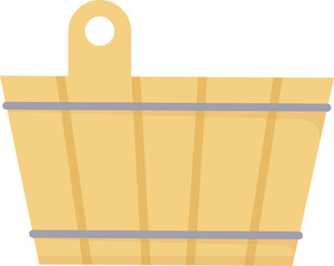 Spa and Sauna Items Graphic Illustration