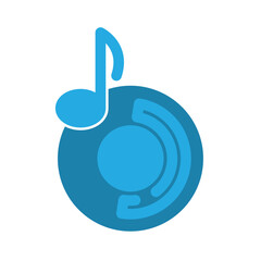 Disk icon design template