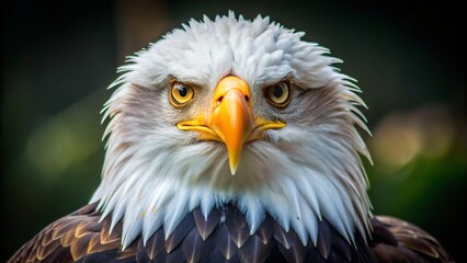 Naklejka premium american bald eagle