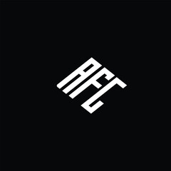 AFG logo AFG icon AFG monogram AFG minimalist Unique modern flat abstract logo design.