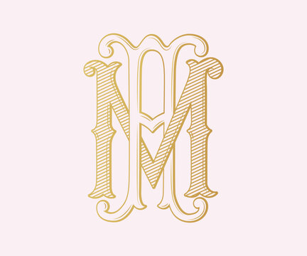 AM, MA, logo AM, logo MA, Letter AM, Letter MA, Monogram AM, Monogram MA , Wedding Monogram, Wedding Logo, Logo Design , Monogram Vintage