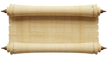 Isolated Ancient Scroll