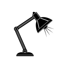 Adjustable reading lamp with light therapy mode on silhouette