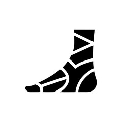 Leg Icon Vector Illustration 