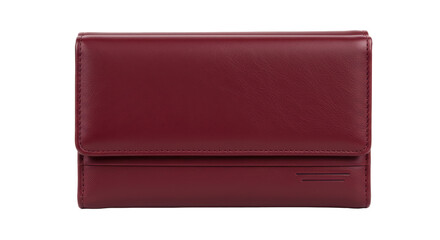 Isolated Red Wallet