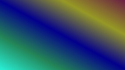 Diagonal gradient showcasing vibrant teal, blue, and gold hues