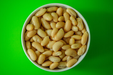 A Bowl Of Healthy Cooked Cannellini Beans