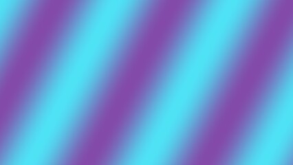 Fototapeta premium Abstract diagonal gradient stripes in purple and cyan