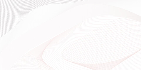 Premium background design with white line pattern (texture) in luxury pastel colour. Abstract horizontal vector template for business banner, formal backdrop, prestigious voucher, luxe invite