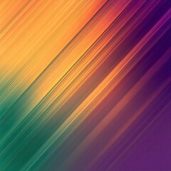 Colorful striped background with a green stripe. The background is a mix of orange, yellow
