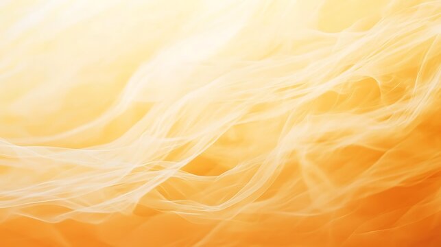 Abstract Orange Smoke Swirls.