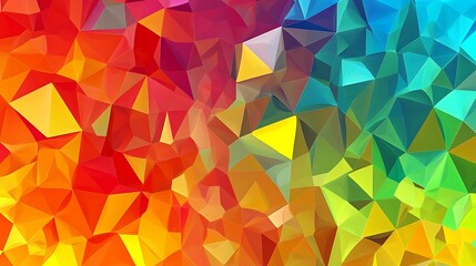 Obraz premium Colorful Abstract Triangle Background.