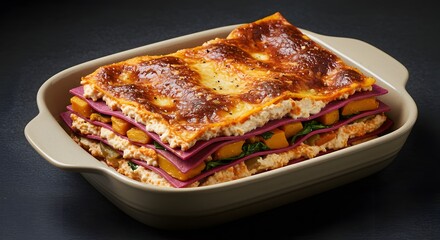 Delicious Vegetarian Lasagna Recipe Layers of Butternut Squash, Spinach, and Creamy Ricotta