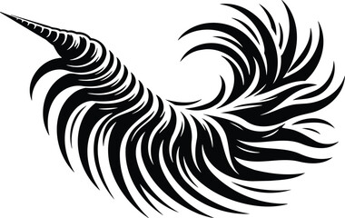 Spoon worm vector art