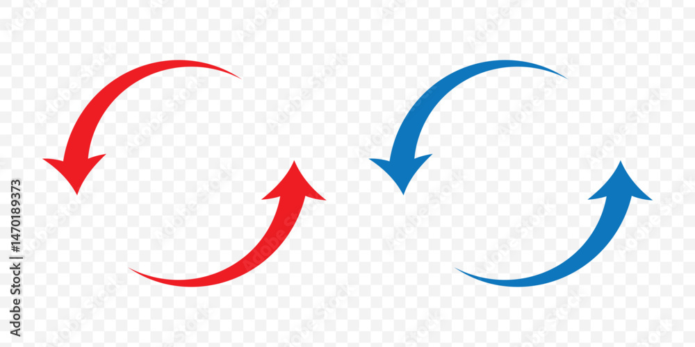 Poster set of black circle vector arrows. refresh arrow icon, loading arrow icon set on transparent backgro