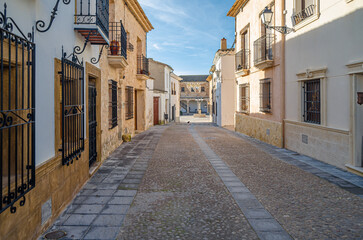 Architecture in the village of Alarcon, Spain