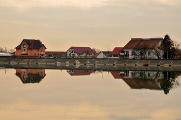 house on the lake