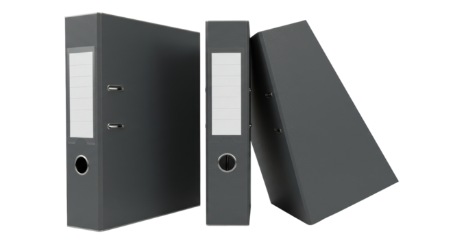 Isolated Office Binders