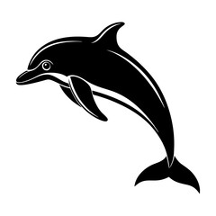 Dolphin Silhouette vector illustration