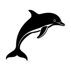 Dolphin Silhouette vector illustration