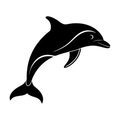 Dolphin Silhouette vector illustration