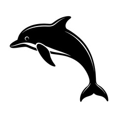 Dolphin Silhouette vector illustration