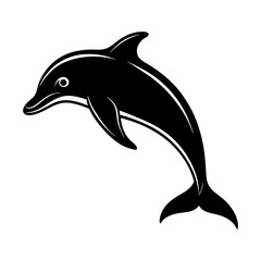 Dolphin Silhouette vector illustration