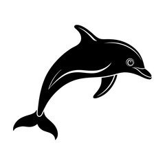 Dolphin Silhouette vector illustration
