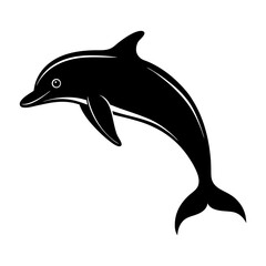 Dolphin Silhouette vector illustration