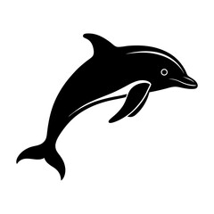 Dolphin Silhouette vector illustration