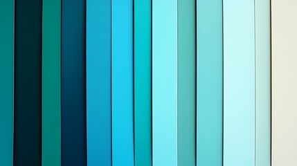 Obraz premium Blue Gradient Vertical Stripes.