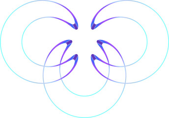 Creative abstract png elements for graphic design