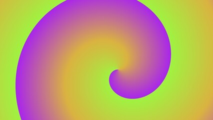 Abstract swirling gradient in purple, yellow, and green hues