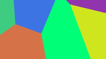 Abstract geometric art with vibrant color blocks (67)