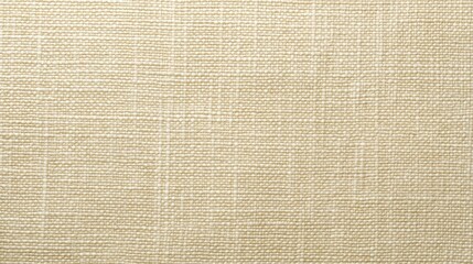 Fototapeta premium Flat art canvas, uniform tight weave, natural off-white color, no paint or markings, illuminated softly to reveal material structure 
