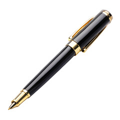fountain pen isolated on white