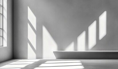 Naklejka premium Sunlit, Modern Interior